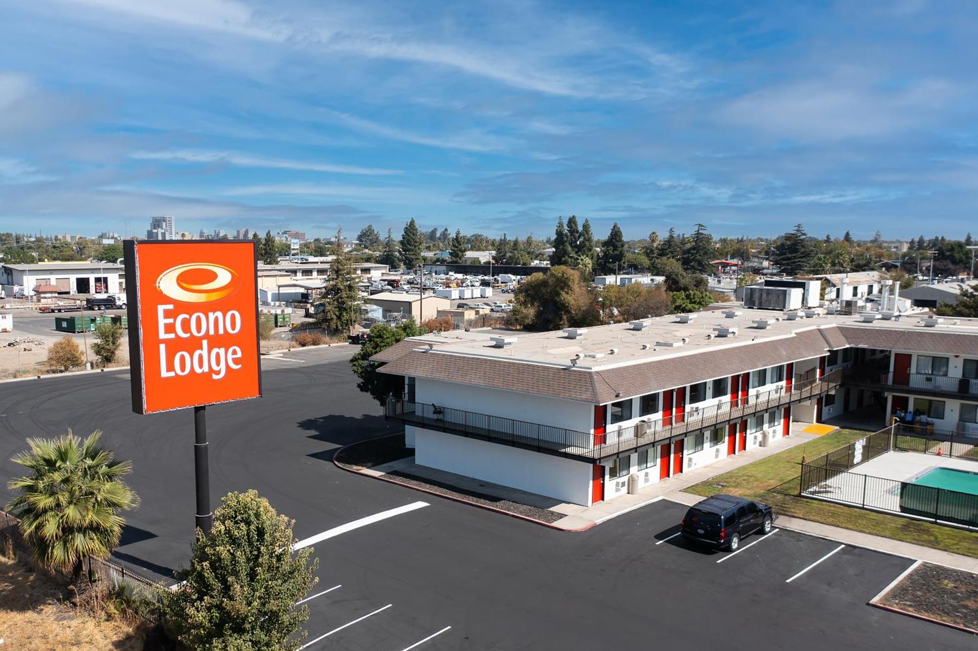 Econo Lodge Stockton near I-5 Fairgrounds Esterno foto